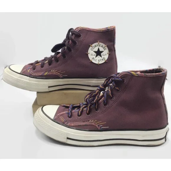 Converse Chuck 70 All Star Heritage Detail Mens 6.5 Womens 8.5 High Top A04406C - Picture 2 of 10